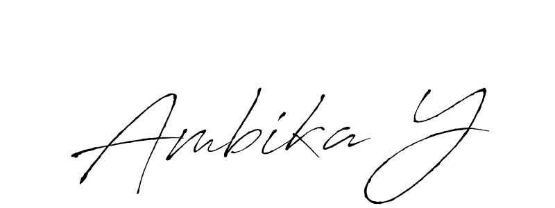 Similarly Antro_Vectra is the best handwritten signature design. Signature creator online .You can use it as an online autograph creator for name Ambika Y. Ambika Y signature style 6 images and pictures png