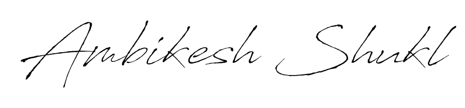 Discover the perfect balance of readability and style for Ambikesh Shukl with Antro_Vectra font. Create your dream signature today. Ambikesh Shukl signature style 6 images and pictures png
