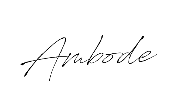 How to make Ambode name signature. Use Antro_Vectra style for creating short signs online. This is the latest handwritten sign. Ambode signature style 6 images and pictures png