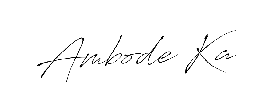 Similarly Antro_Vectra is the best handwritten signature design. Signature creator online .You can use it as an online autograph creator for name Ambode Ka. Ambode Ka signature style 6 images and pictures png