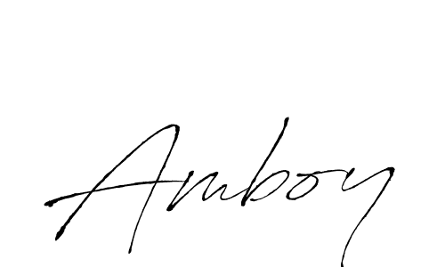 Amboy stylish signature style. Best Handwritten Sign (Antro_Vectra) for my name. Handwritten Signature Collection Ideas for my name Amboy. Amboy signature style 6 images and pictures png