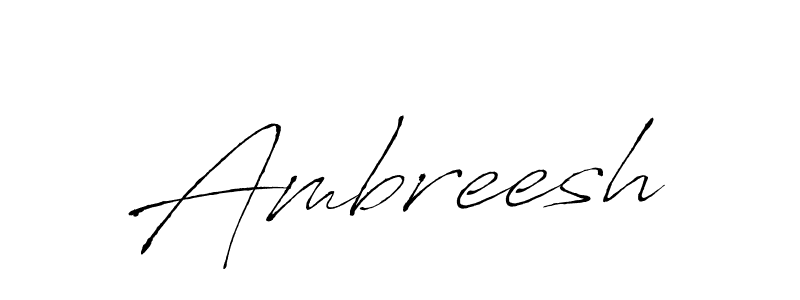 Create a beautiful signature design for name Ambreesh. With this signature (Antro_Vectra) fonts, you can make a handwritten signature for free. Ambreesh signature style 6 images and pictures png