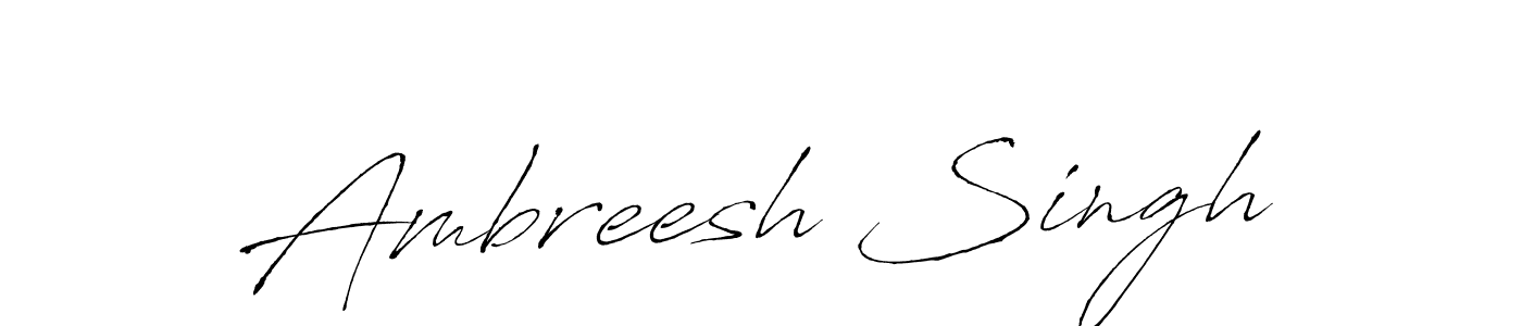 Make a beautiful signature design for name Ambreesh Singh. Use this online signature maker to create a handwritten signature for free. Ambreesh Singh signature style 6 images and pictures png