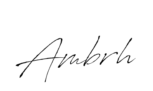 The best way (Antro_Vectra) to make a short signature is to pick only two or three words in your name. The name Ambrh include a total of six letters. For converting this name. Ambrh signature style 6 images and pictures png