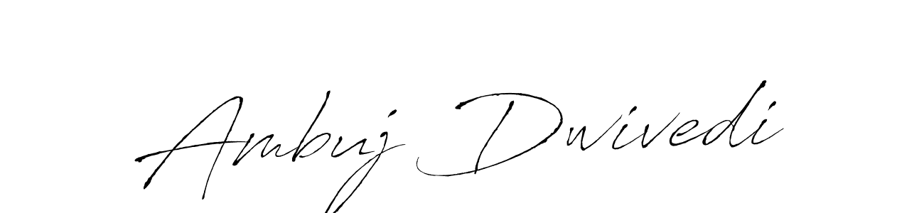 Create a beautiful signature design for name Ambuj Dwivedi. With this signature (Antro_Vectra) fonts, you can make a handwritten signature for free. Ambuj Dwivedi signature style 6 images and pictures png