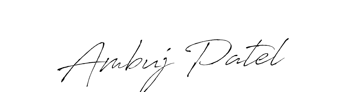 It looks lik you need a new signature style for name Ambuj Patel. Design unique handwritten (Antro_Vectra) signature with our free signature maker in just a few clicks. Ambuj Patel signature style 6 images and pictures png