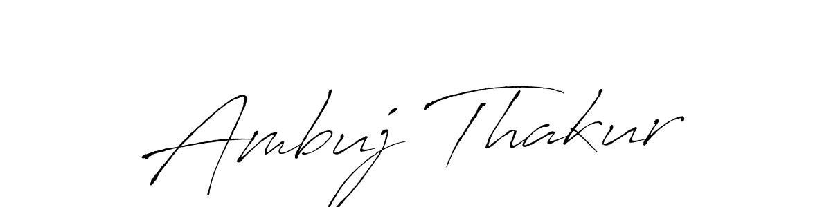 Use a signature maker to create a handwritten signature online. With this signature software, you can design (Antro_Vectra) your own signature for name Ambuj Thakur. Ambuj Thakur signature style 6 images and pictures png