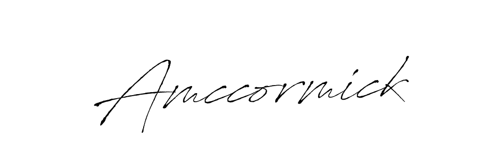 Create a beautiful signature design for name Amccormick. With this signature (Antro_Vectra) fonts, you can make a handwritten signature for free. Amccormick signature style 6 images and pictures png