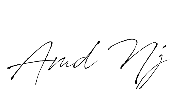 It looks lik you need a new signature style for name Amd Nj. Design unique handwritten (Antro_Vectra) signature with our free signature maker in just a few clicks. Amd Nj signature style 6 images and pictures png