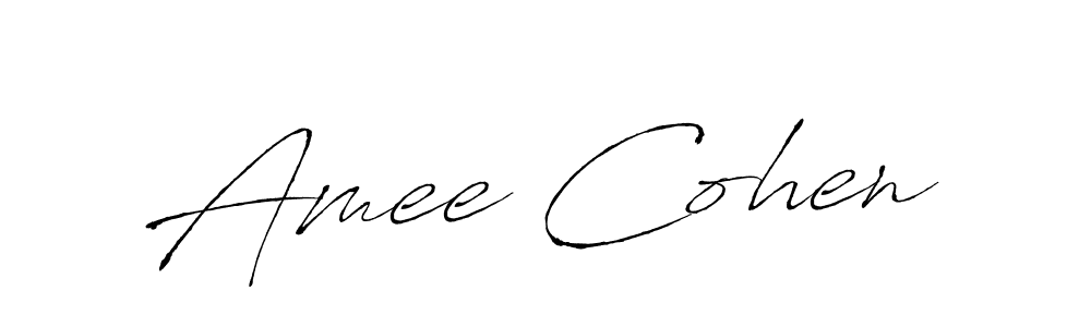 Make a beautiful signature design for name Amee Cohen. Use this online signature maker to create a handwritten signature for free. Amee Cohen signature style 6 images and pictures png