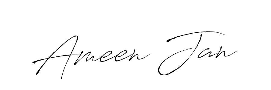 Also You can easily find your signature by using the search form. We will create Ameen Jan name handwritten signature images for you free of cost using Antro_Vectra sign style. Ameen Jan signature style 6 images and pictures png