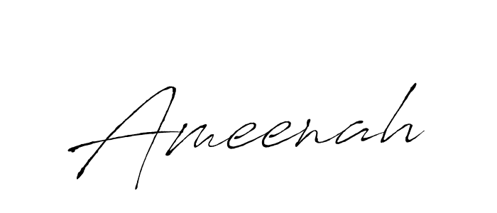 if you are searching for the best signature style for your name Ameenah. so please give up your signature search. here we have designed multiple signature styles  using Antro_Vectra. Ameenah signature style 6 images and pictures png