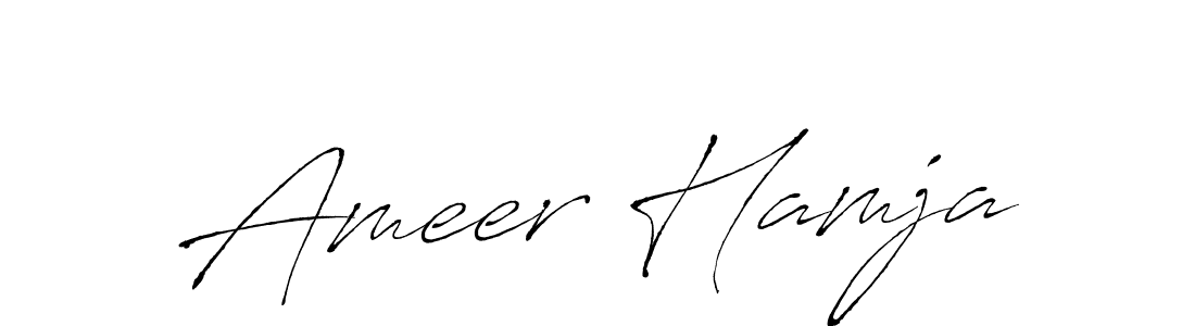 Make a beautiful signature design for name Ameer Hamja. Use this online signature maker to create a handwritten signature for free. Ameer Hamja signature style 6 images and pictures png