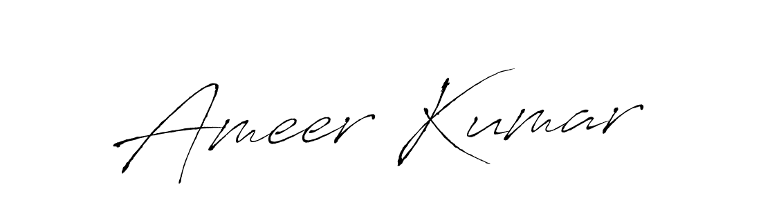 You should practise on your own different ways (Antro_Vectra) to write your name (Ameer Kumar) in signature. don't let someone else do it for you. Ameer Kumar signature style 6 images and pictures png