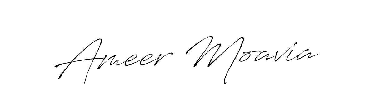 Once you've used our free online signature maker to create your best signature Antro_Vectra style, it's time to enjoy all of the benefits that Ameer Moavia name signing documents. Ameer Moavia signature style 6 images and pictures png