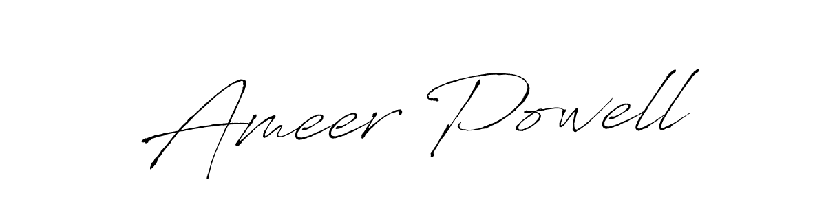 if you are searching for the best signature style for your name Ameer Powell. so please give up your signature search. here we have designed multiple signature styles  using Antro_Vectra. Ameer Powell signature style 6 images and pictures png