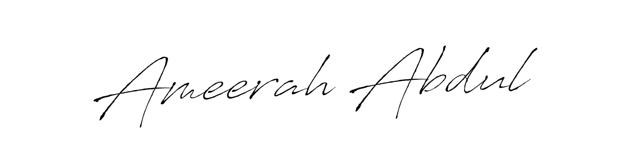 This is the best signature style for the Ameerah Abdul name. Also you like these signature font (Antro_Vectra). Mix name signature. Ameerah Abdul signature style 6 images and pictures png