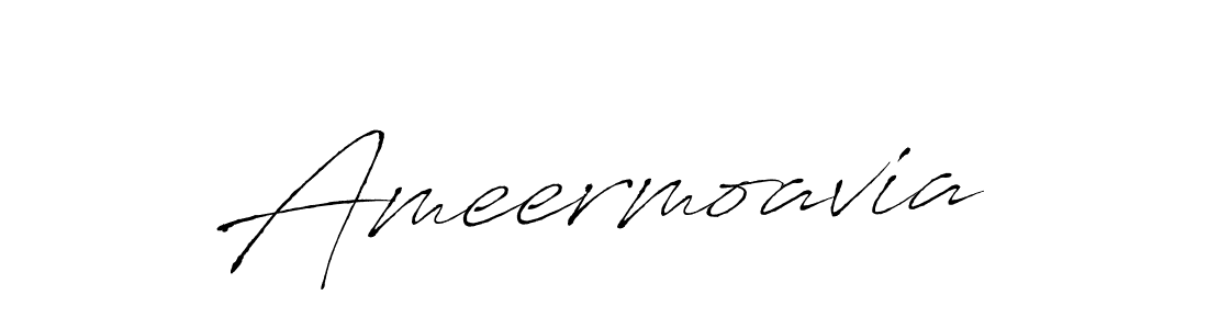 Use a signature maker to create a handwritten signature online. With this signature software, you can design (Antro_Vectra) your own signature for name Ameermoavia. Ameermoavia signature style 6 images and pictures png