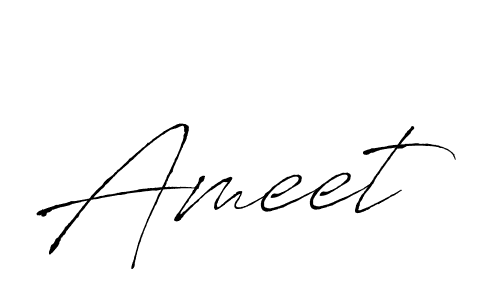 How to make Ameet name signature. Use Antro_Vectra style for creating short signs online. This is the latest handwritten sign. Ameet signature style 6 images and pictures png