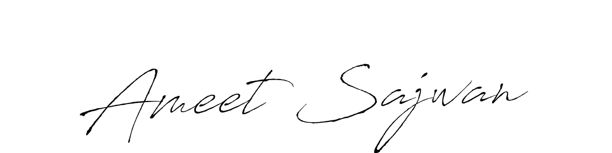 This is the best signature style for the Ameet Sajwan name. Also you like these signature font (Antro_Vectra). Mix name signature. Ameet Sajwan signature style 6 images and pictures png