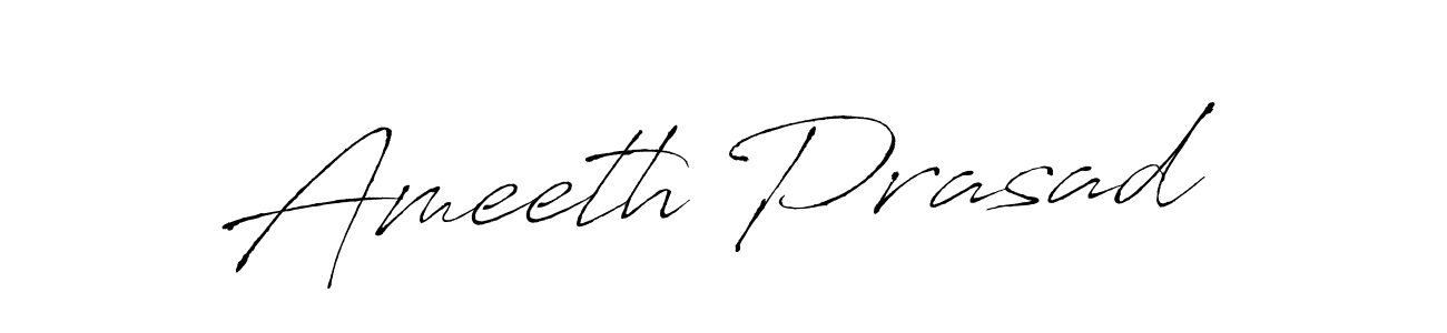 How to make Ameeth Prasad signature? Antro_Vectra is a professional autograph style. Create handwritten signature for Ameeth Prasad name. Ameeth Prasad signature style 6 images and pictures png