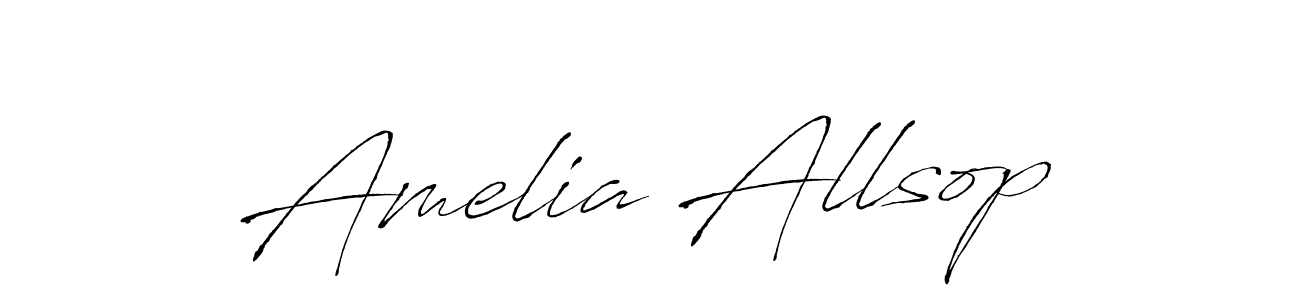 Also we have Amelia Allsop name is the best signature style. Create professional handwritten signature collection using Antro_Vectra autograph style. Amelia Allsop signature style 6 images and pictures png