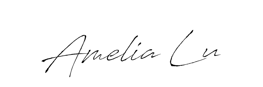 It looks lik you need a new signature style for name Amelia Lu. Design unique handwritten (Antro_Vectra) signature with our free signature maker in just a few clicks. Amelia Lu signature style 6 images and pictures png