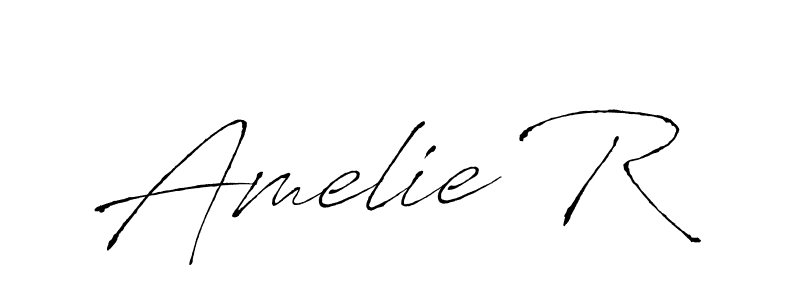 It looks lik you need a new signature style for name Amelie R. Design unique handwritten (Antro_Vectra) signature with our free signature maker in just a few clicks. Amelie R signature style 6 images and pictures png