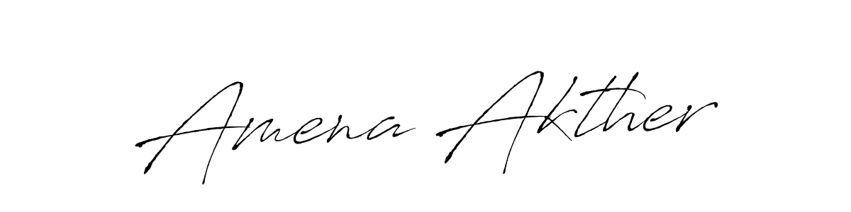 Make a beautiful signature design for name Amena Akther. Use this online signature maker to create a handwritten signature for free. Amena Akther signature style 6 images and pictures png