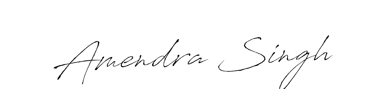 How to make Amendra Singh signature? Antro_Vectra is a professional autograph style. Create handwritten signature for Amendra Singh name. Amendra Singh signature style 6 images and pictures png