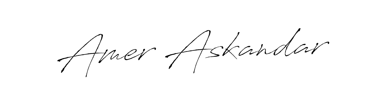 Best and Professional Signature Style for Amer Askandar. Antro_Vectra Best Signature Style Collection. Amer Askandar signature style 6 images and pictures png