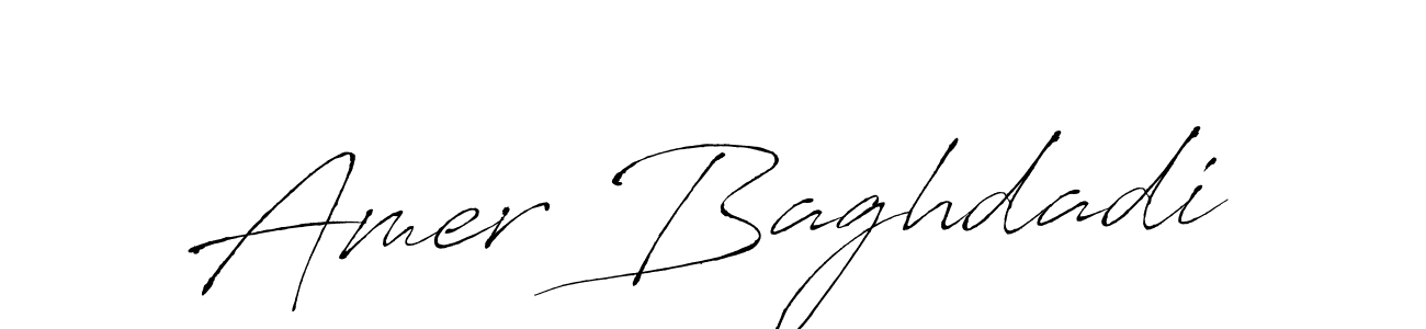 Best and Professional Signature Style for Amer Baghdadi. Antro_Vectra Best Signature Style Collection. Amer Baghdadi signature style 6 images and pictures png