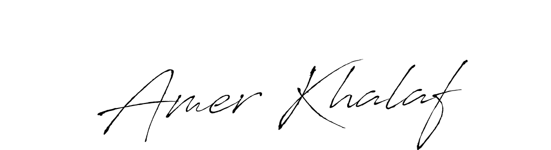 Similarly Antro_Vectra is the best handwritten signature design. Signature creator online .You can use it as an online autograph creator for name Amer Khalaf. Amer Khalaf signature style 6 images and pictures png