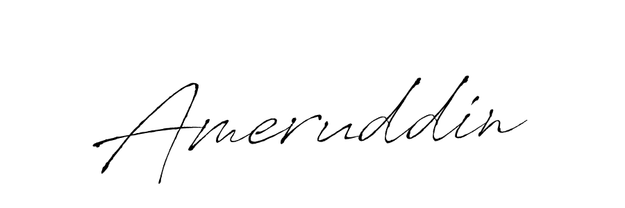 Make a beautiful signature design for name Ameruddin. Use this online signature maker to create a handwritten signature for free. Ameruddin signature style 6 images and pictures png