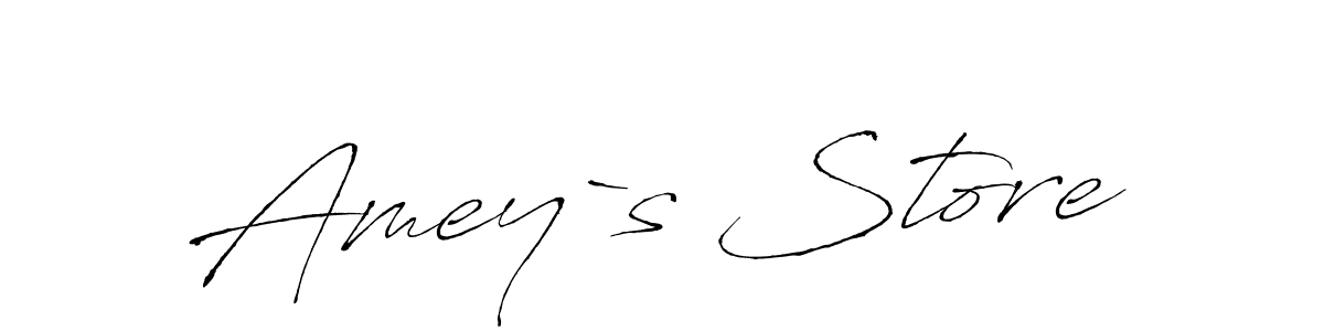 Similarly Antro_Vectra is the best handwritten signature design. Signature creator online .You can use it as an online autograph creator for name Amey`s Store. Amey`s Store signature style 6 images and pictures png