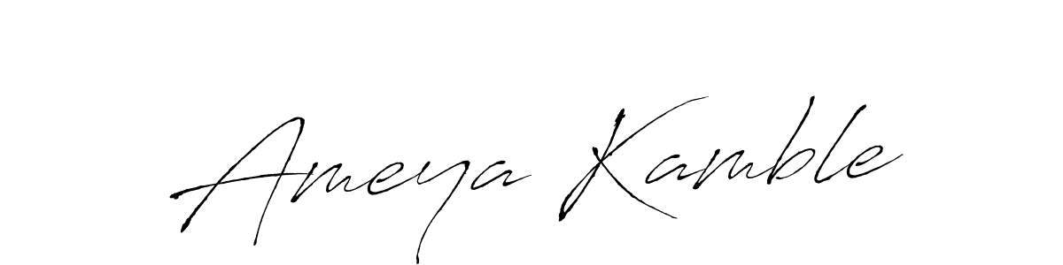Use a signature maker to create a handwritten signature online. With this signature software, you can design (Antro_Vectra) your own signature for name Ameya Kamble. Ameya Kamble signature style 6 images and pictures png