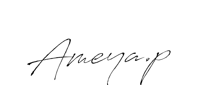 Ameya.p stylish signature style. Best Handwritten Sign (Antro_Vectra) for my name. Handwritten Signature Collection Ideas for my name Ameya.p. Ameya.p signature style 6 images and pictures png