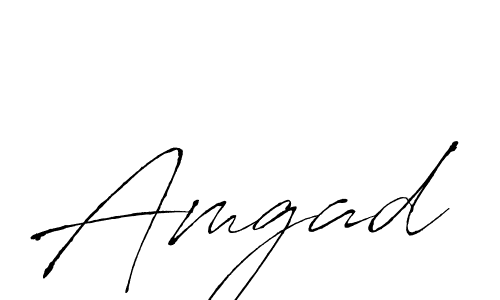 Amgad stylish signature style. Best Handwritten Sign (Antro_Vectra) for my name. Handwritten Signature Collection Ideas for my name Amgad. Amgad signature style 6 images and pictures png