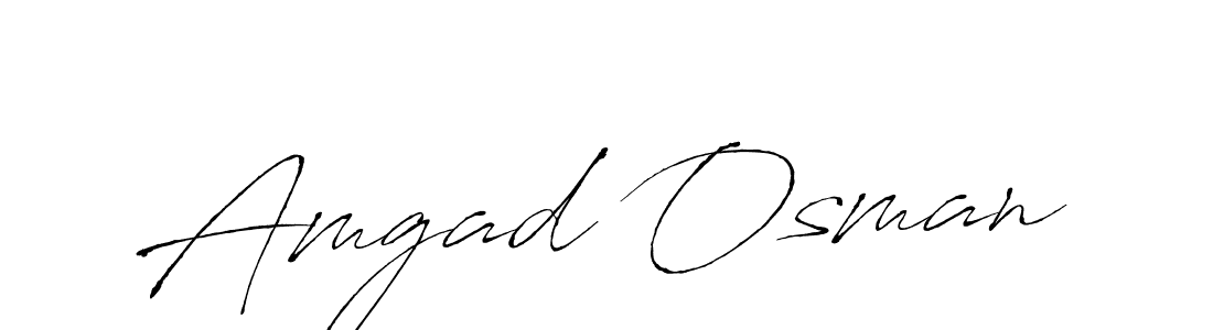 Make a beautiful signature design for name Amgad Osman. Use this online signature maker to create a handwritten signature for free. Amgad Osman signature style 6 images and pictures png