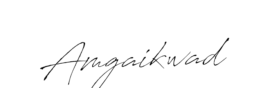 Also we have Amgaikwad name is the best signature style. Create professional handwritten signature collection using Antro_Vectra autograph style. Amgaikwad signature style 6 images and pictures png