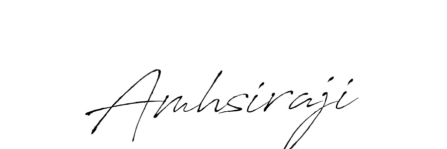 Amhsiraji stylish signature style. Best Handwritten Sign (Antro_Vectra) for my name. Handwritten Signature Collection Ideas for my name Amhsiraji. Amhsiraji signature style 6 images and pictures png