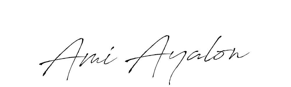 Also we have Ami Ayalon name is the best signature style. Create professional handwritten signature collection using Antro_Vectra autograph style. Ami Ayalon signature style 6 images and pictures png
