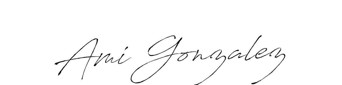 It looks lik you need a new signature style for name Ami Gonzalez. Design unique handwritten (Antro_Vectra) signature with our free signature maker in just a few clicks. Ami Gonzalez signature style 6 images and pictures png