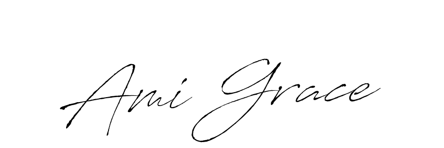 You can use this online signature creator to create a handwritten signature for the name Ami Grace. This is the best online autograph maker. Ami Grace signature style 6 images and pictures png