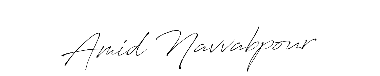 This is the best signature style for the Amid Navvabpour name. Also you like these signature font (Antro_Vectra). Mix name signature. Amid Navvabpour signature style 6 images and pictures png