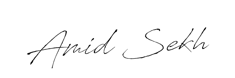 Similarly Antro_Vectra is the best handwritten signature design. Signature creator online .You can use it as an online autograph creator for name Amid Sekh. Amid Sekh signature style 6 images and pictures png
