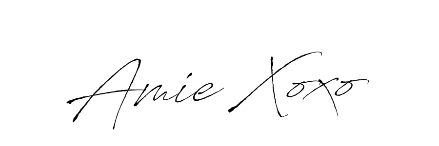 Make a beautiful signature design for name Amie Xoxo. Use this online signature maker to create a handwritten signature for free. Amie Xoxo signature style 6 images and pictures png
