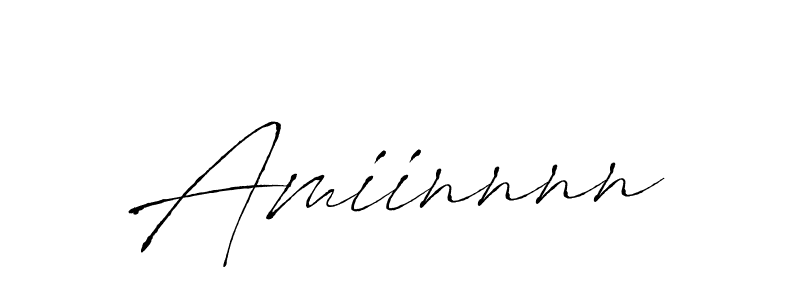 Similarly Antro_Vectra is the best handwritten signature design. Signature creator online .You can use it as an online autograph creator for name Amiinnnn. Amiinnnn signature style 6 images and pictures png