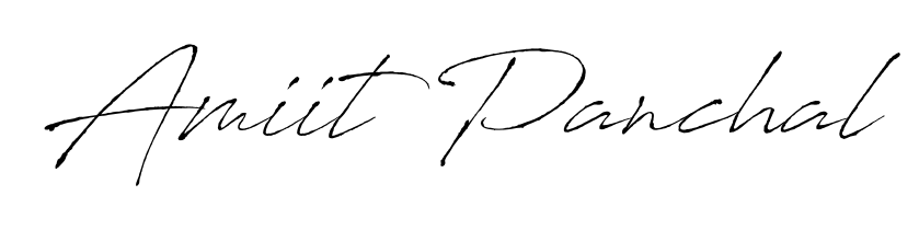 Once you've used our free online signature maker to create your best signature Antro_Vectra style, it's time to enjoy signing your documents with Amiit Panchal name. Amiit Panchal signature style 6 images and pictures png