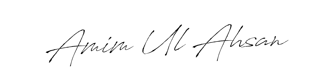Make a beautiful signature design for name Amim Ul Ahsan. Use this online signature maker to create a handwritten signature for free. Amim Ul Ahsan signature style 6 images and pictures png